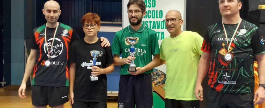 La prima volta di Giuseppe Rotondo !!! Vittoria nel Torneo Regionale di 5^ categoria